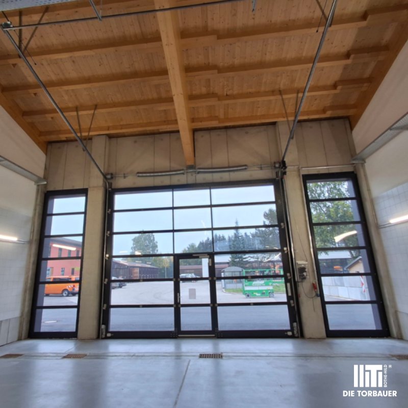 Sektionaltor Waschhalle